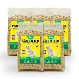 Pakej 5 Hijora Kenaf Cat Litter